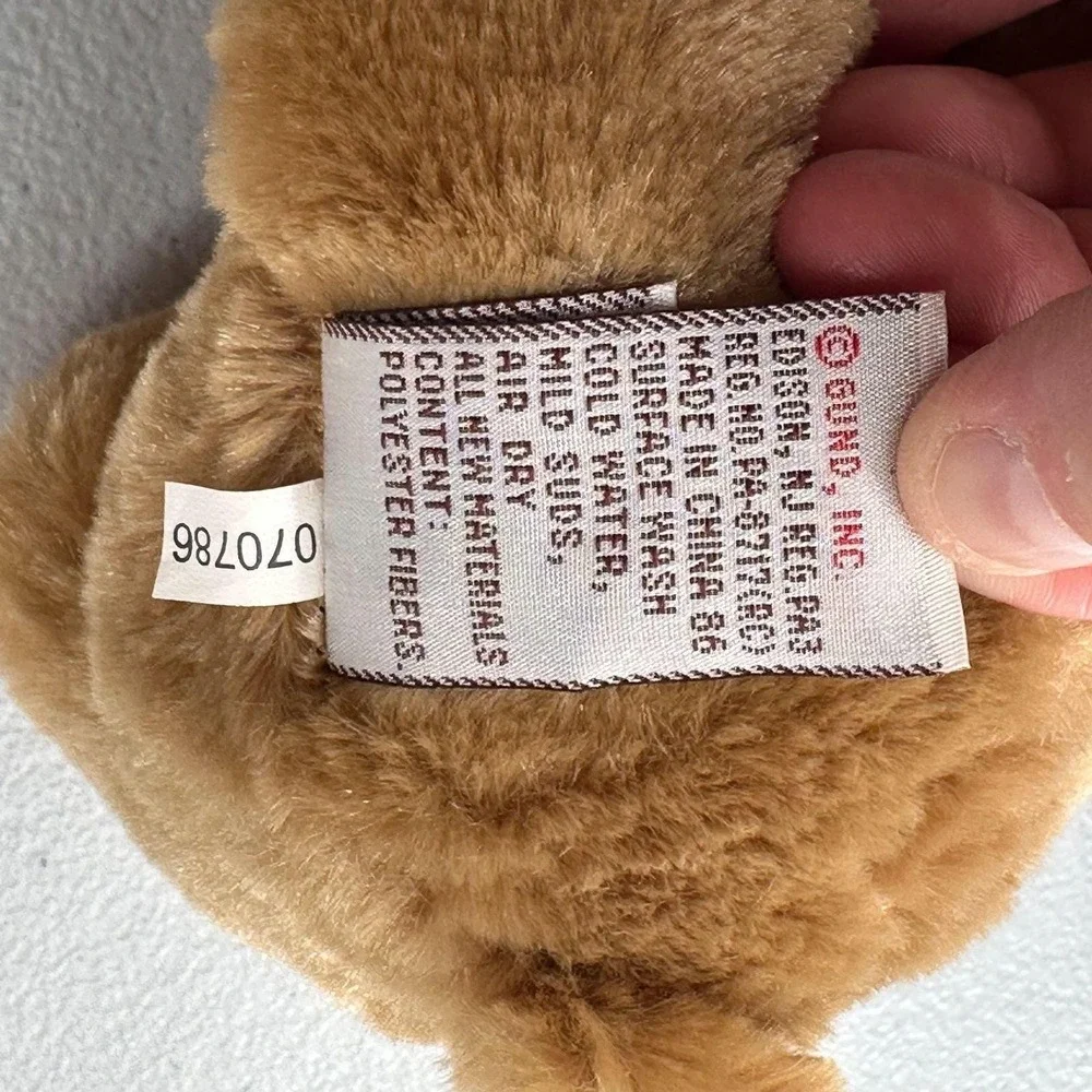 Lindt By Gund Plush Reindeer Brown & Red Holiday Toy Collectible Christmas Scarf